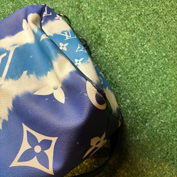 Louis Vuitton LV monogram blue Escale Keepall 50 duffle bag travel bag - Picture 3 of 12